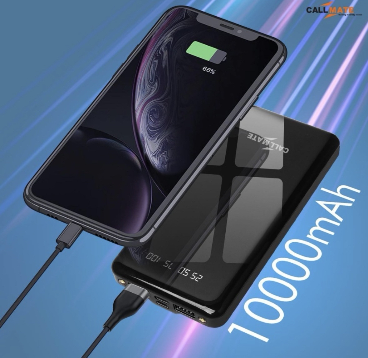 Callmate 10000 mAh 15 W Power Bank - 3