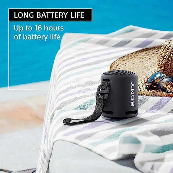 Sony SRS-XB13 Wireless Bluetooth Portable Speaker (Black) - 1