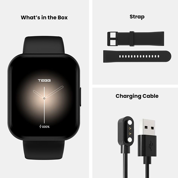 TAGG Verve Link II Bluetooth Calling Smart Watch - 1