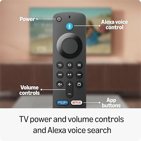 Amazon Fire TV Stick HD, Alexa Voice Remote with TV power & volume controls, full HD streaming device - 2