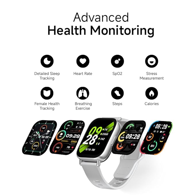 Redmi Watch 5 Active, 2" Display, Metal Body, 18 Day Battery, Bluetooth Calling - 1