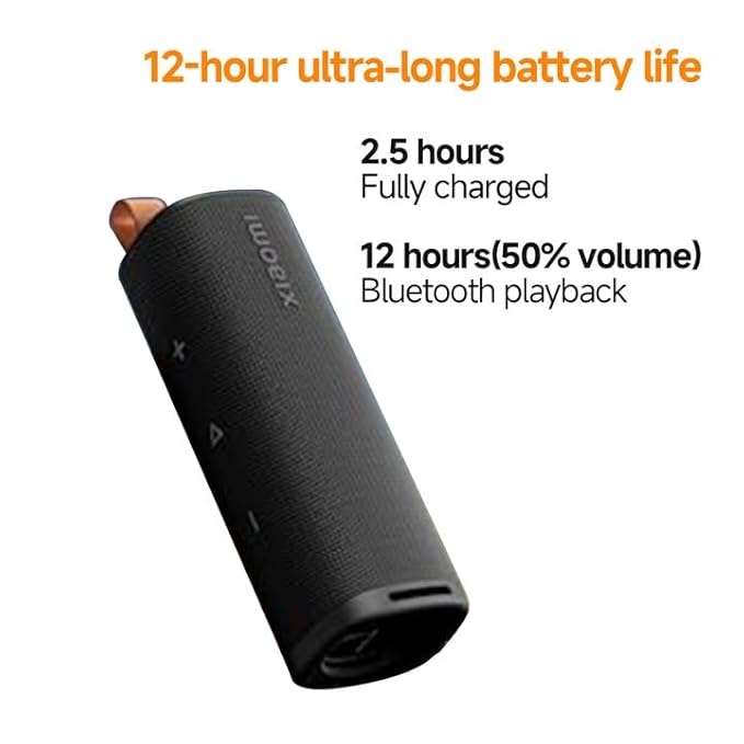 Xiaomi Portable Bluetooth Speaker (30W), Sound, True Wireless Stereo, Bluetooth 5.4, IP68 Waterproof, Long Time Playback - 3