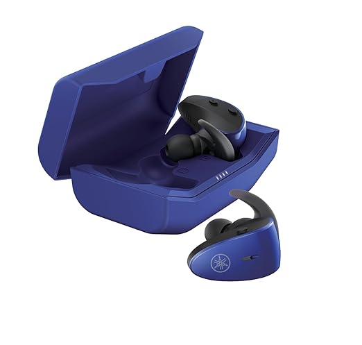 Yamaha Audio TW-ES5A True Wireless Sports in Ear Earbuds | True Sound, Bluetooth, aptX Adaptive, Secure Fit - 0