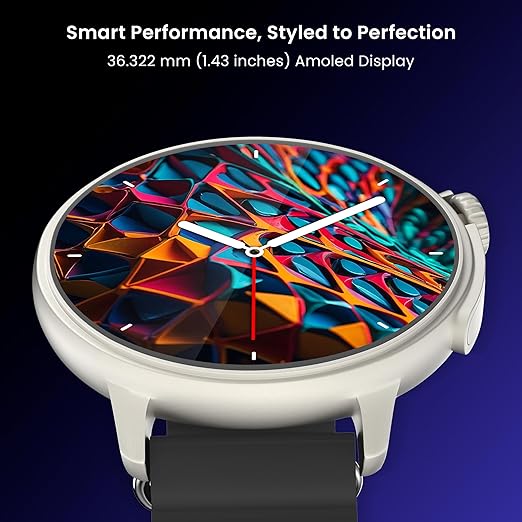 CELLECOR M7 PRO RAY 1.43" AMOLED Display | 700 NITS | AOD | BT-Calling | AI Voice | Split Screen | IP67 | - 1
